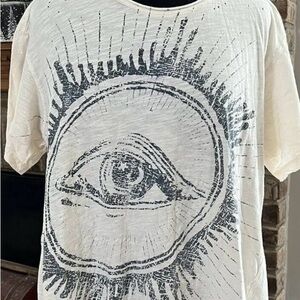 Evil Eye Magnolia Pearl Tee
